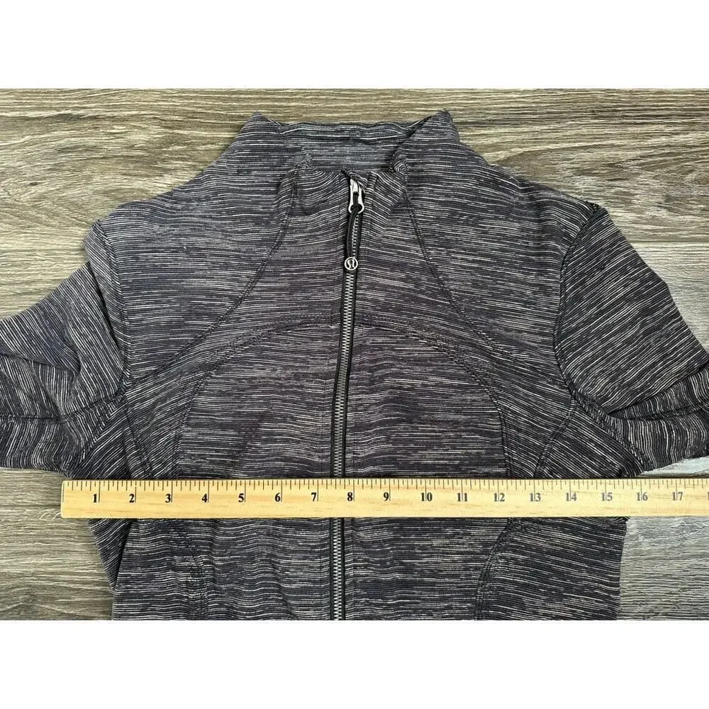Lululemon Forme Jacket *Cuffins Wee Are From Space Black Cashew 8